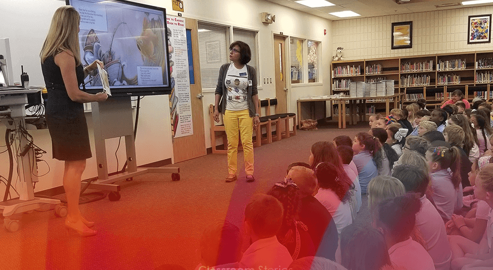 Sarasota County School Teacher with Promethean ActivPanel