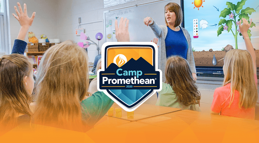 educator calling on student at Camp Promethean 2020