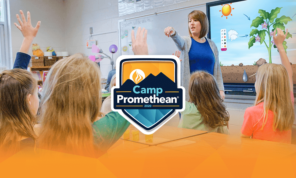 educator calling on student at Camp Promethean 2020