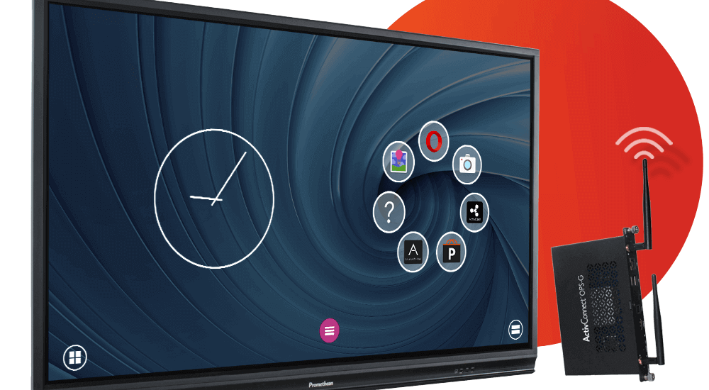 Use your ActivPanel with an upgradeable Android computing module.