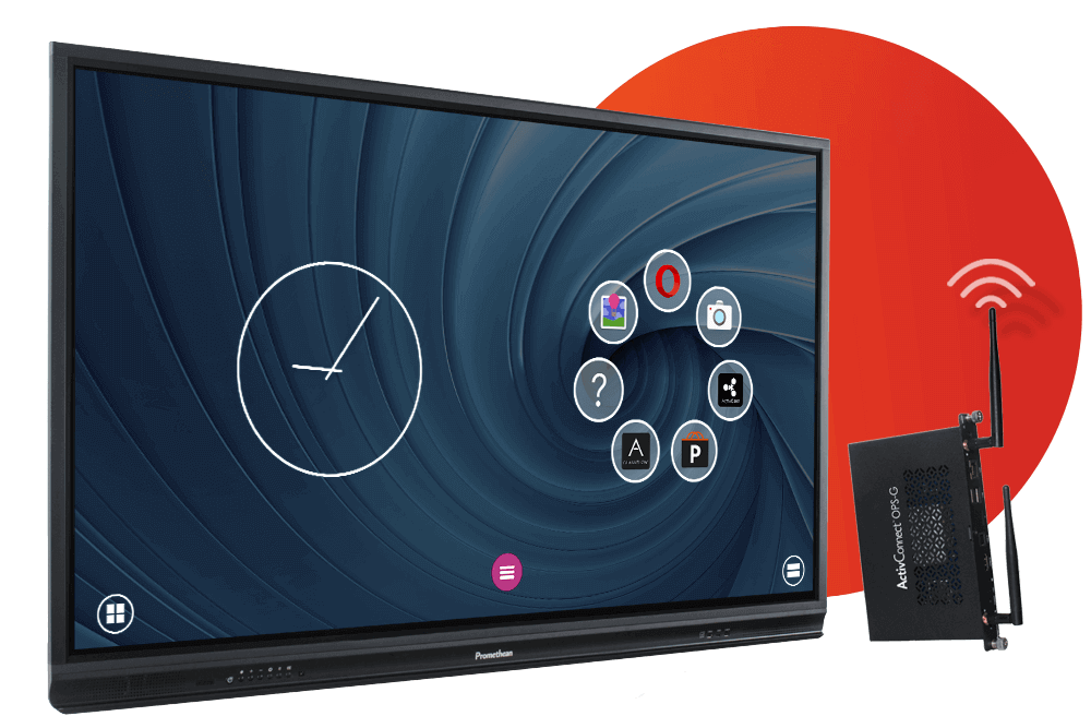 Use your ActivPanel with an upgradeable Android computing module.