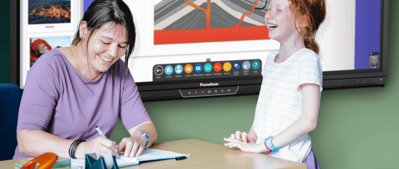 using an interactive whiteboard in the classroom