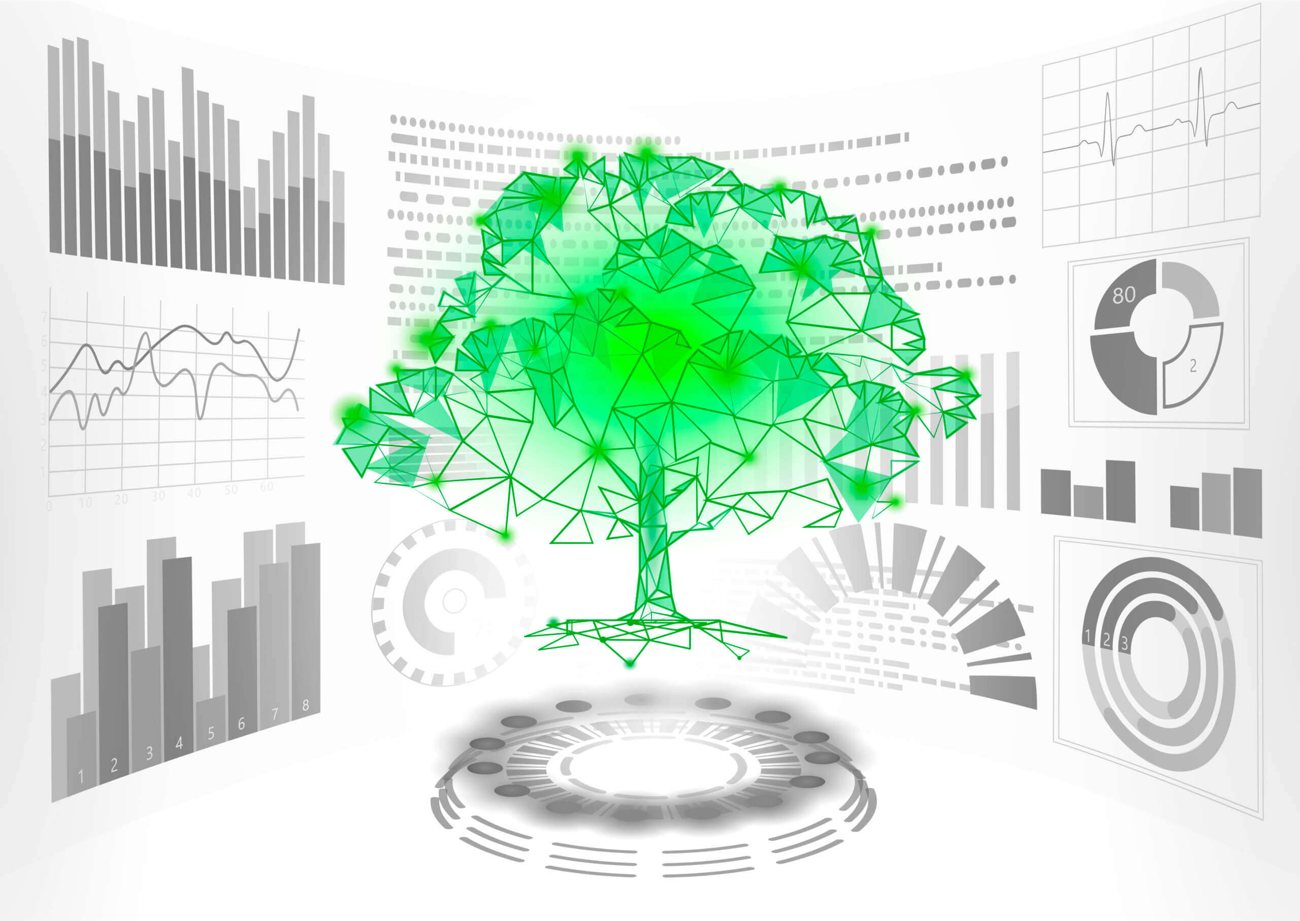 Technology and nature graph