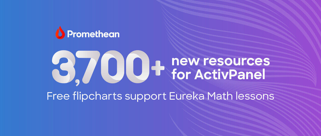 Promethean created 3700 flipchart resources for teachers to use in their ActivPanel lesson plans