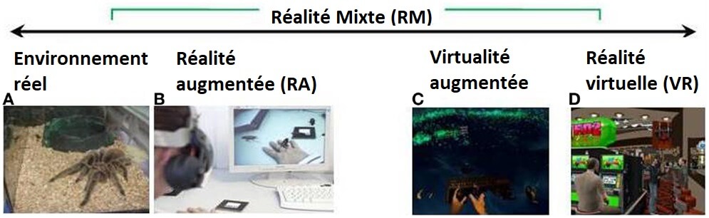 La réalité mixte mélange toutes les réalités pour mettre en valeur un propos de façon plus pédagogique.