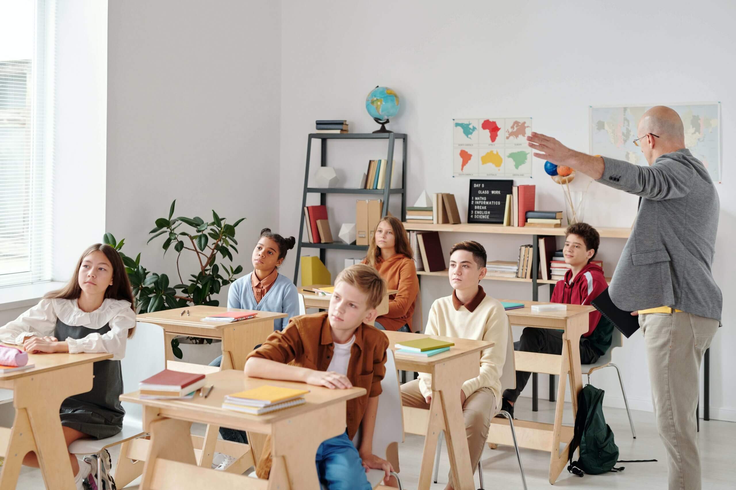 Verander je digibord in een whiteboard of ruitjespapier digibord