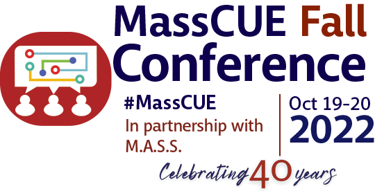 MassCUE Fall event logo and details